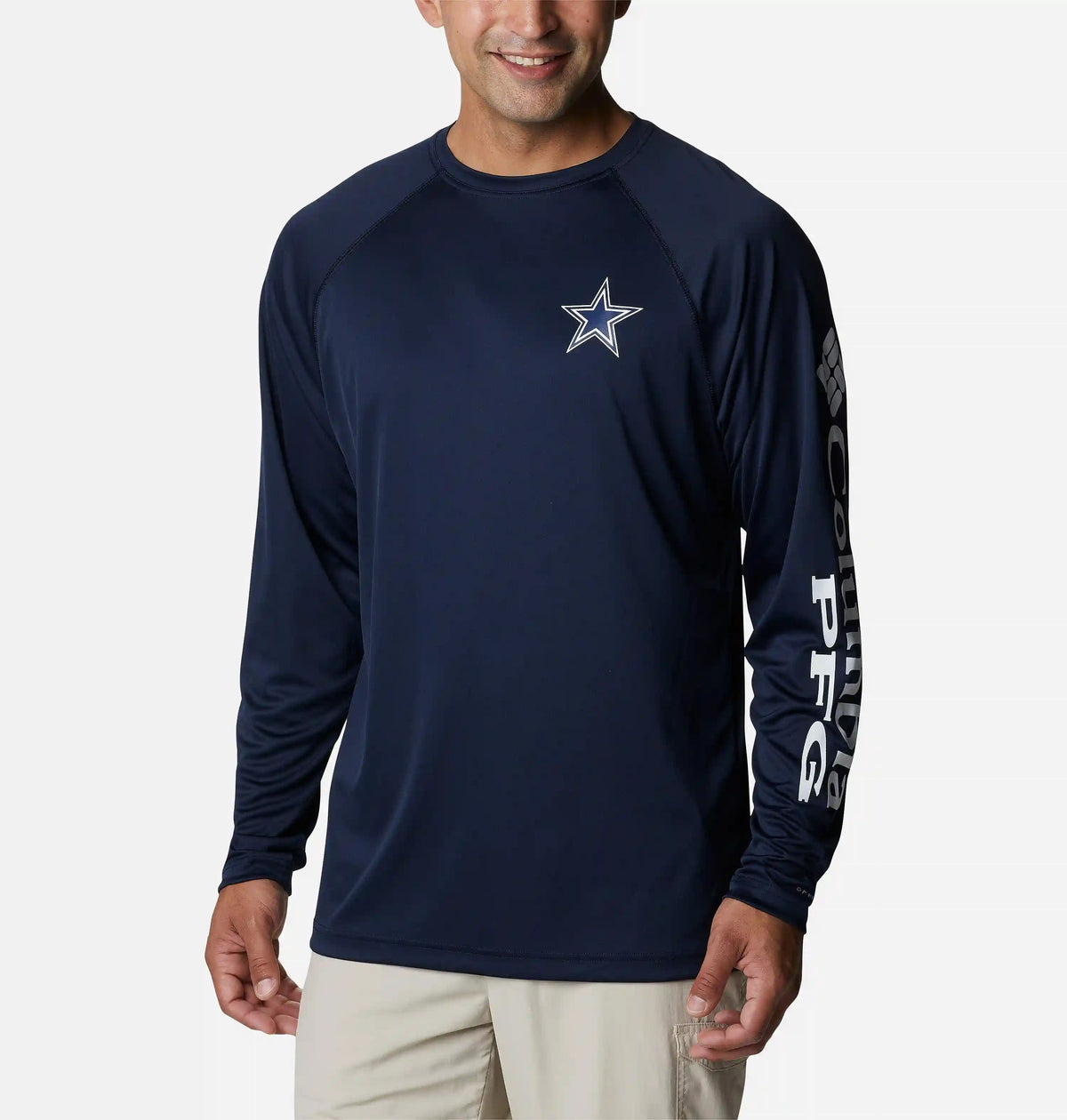 Men's PFG Terminal Tackle Long Sleeve Shirt - Tall - Dallas