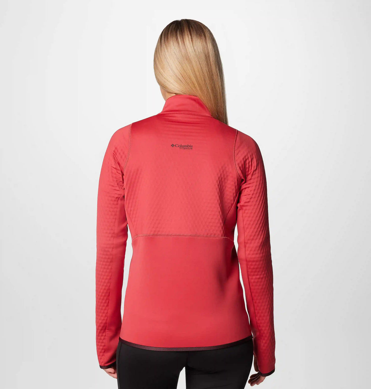 Women's Crystal Leaf Omni-Heat Helix Half Zip Pullover