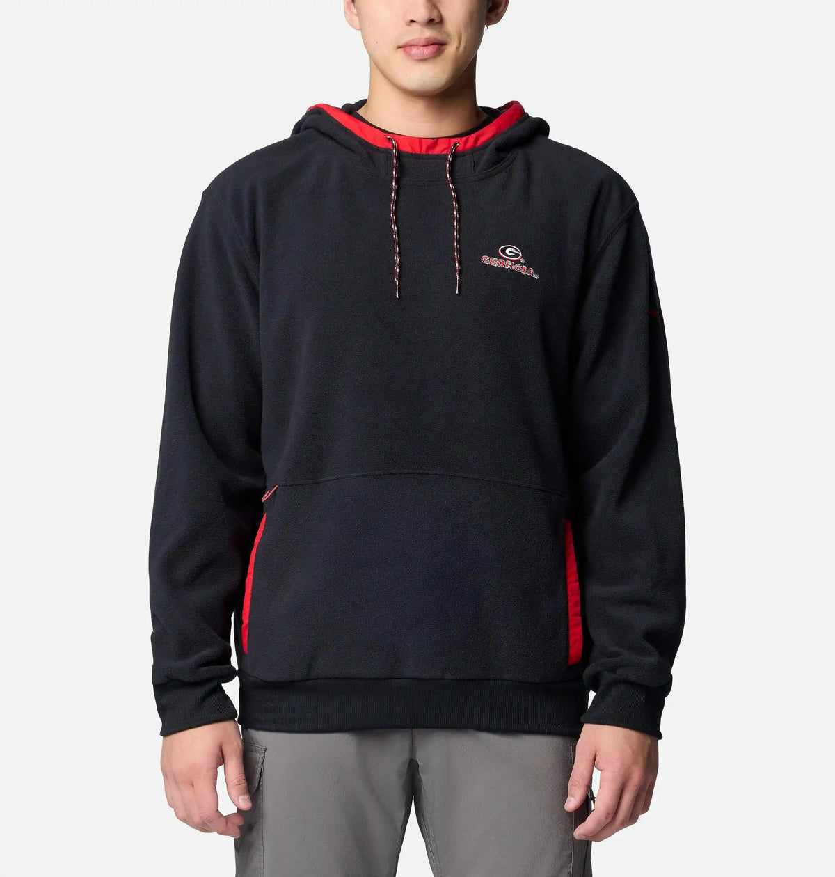 Men's Collegiate Flanker Fleece Hoodie - Georgia