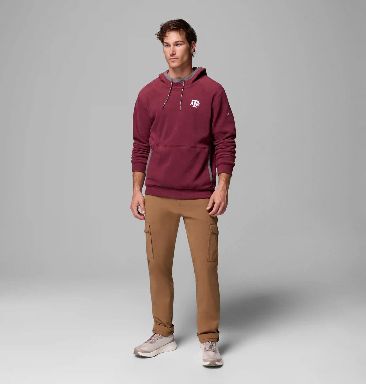 Men's Collegiate Flanker Fleece Hoodie - Texas A&M