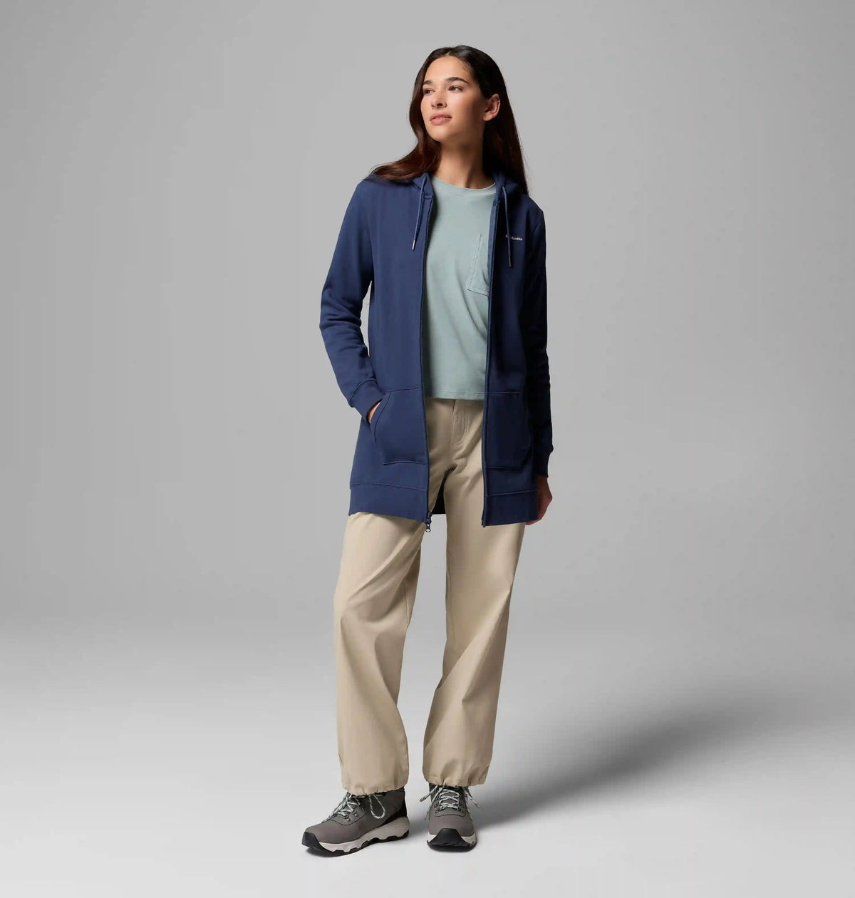 Women's Burr Trail Long Full Zip Hoodie