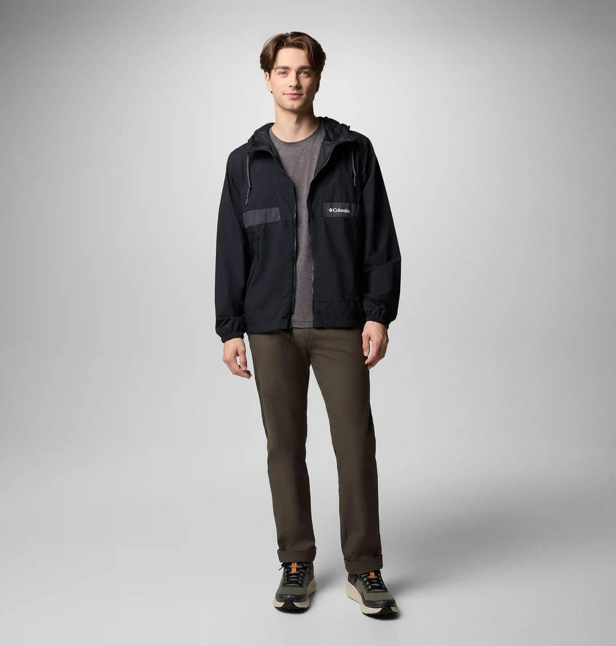 Men's Spire Valley Hooded Windbreaker