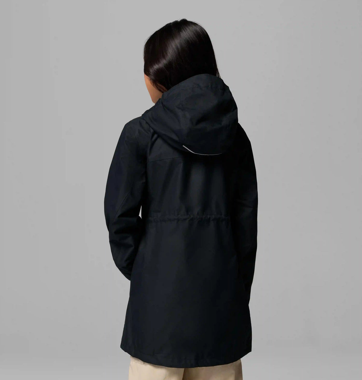 Girls' Hikebound Long Rain Jacket