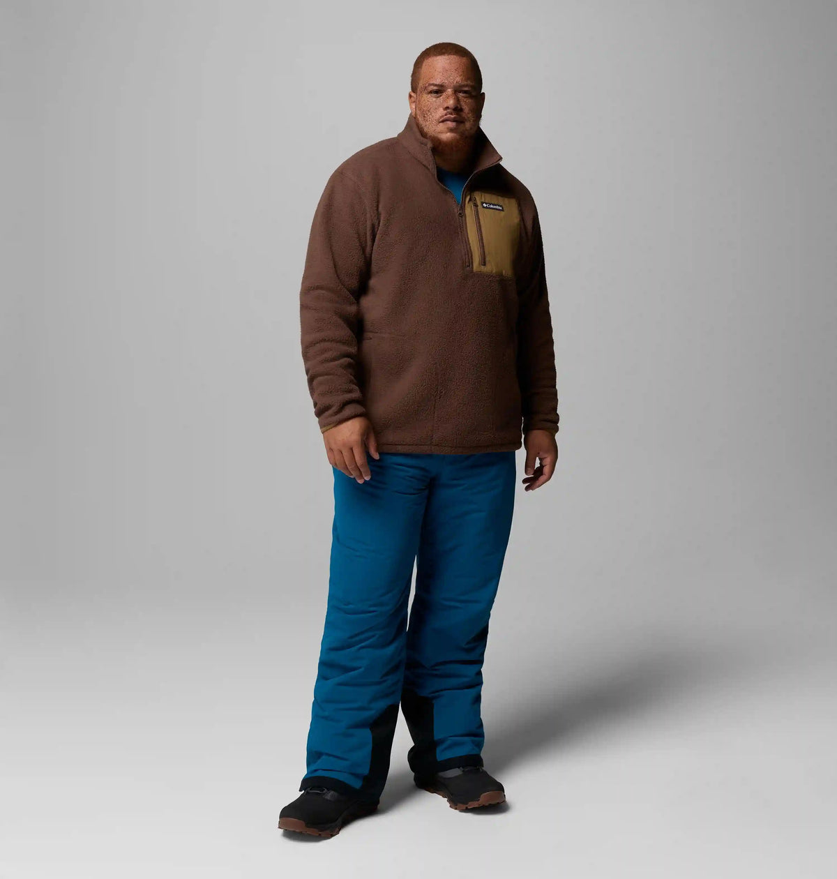 Men's Jasper Ridge Pebbled Half Zip Fleece - Big