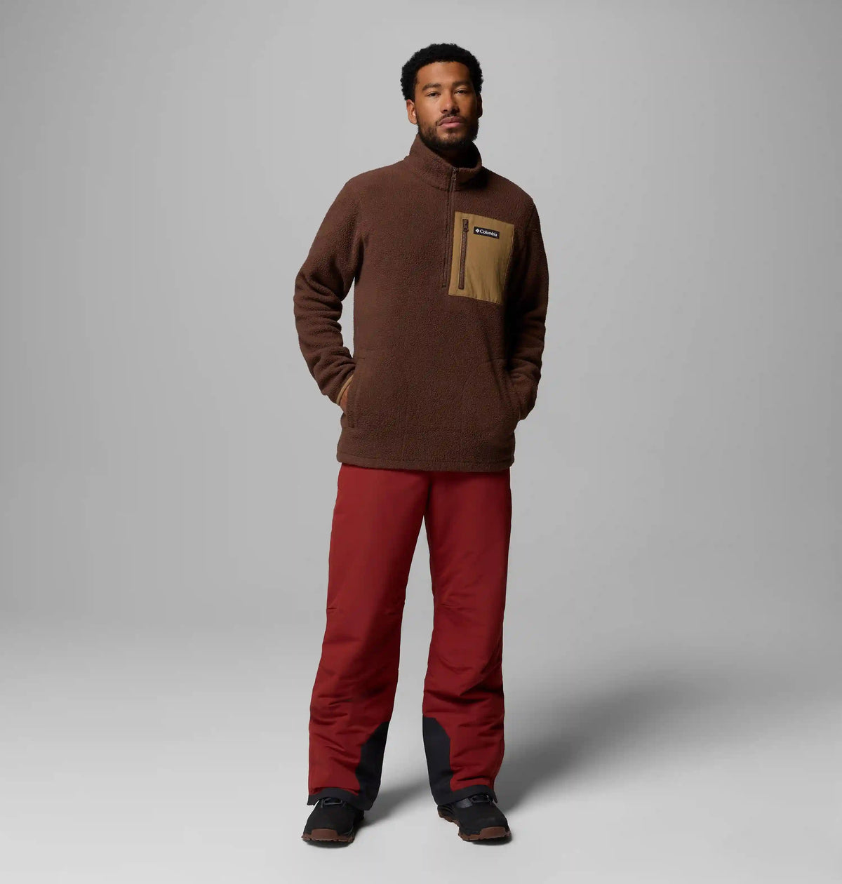 Jasper Ridge Pebbled Half Zip Fleece