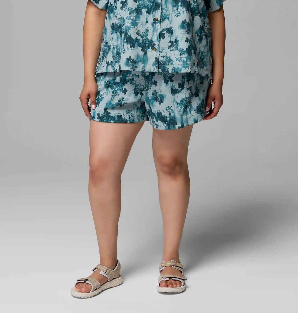 Women's Sucker for Summer Print Shorts - Plus Size