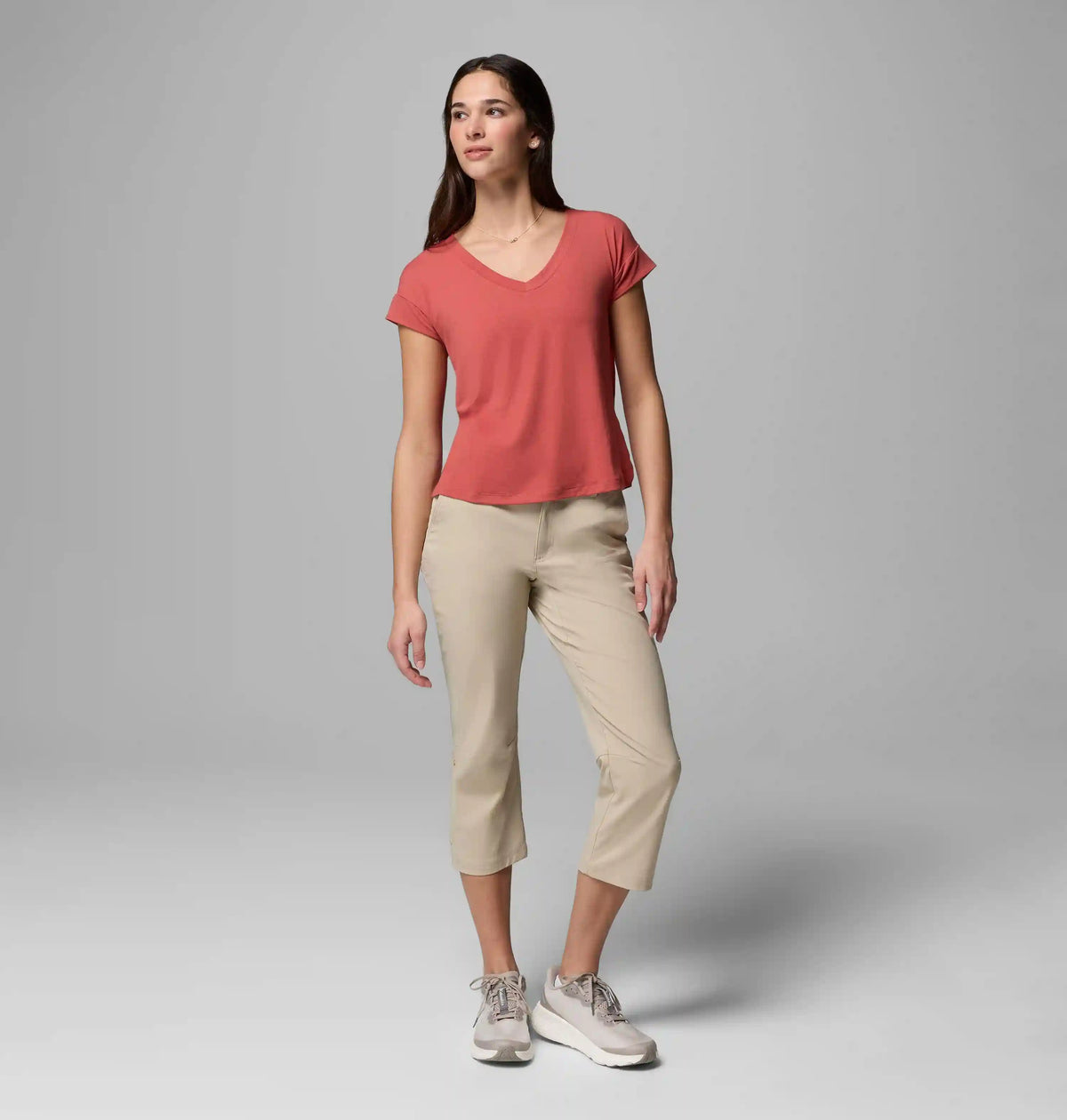 Women's Daniela Falls V-Neck Short Sleeve T-Shirt