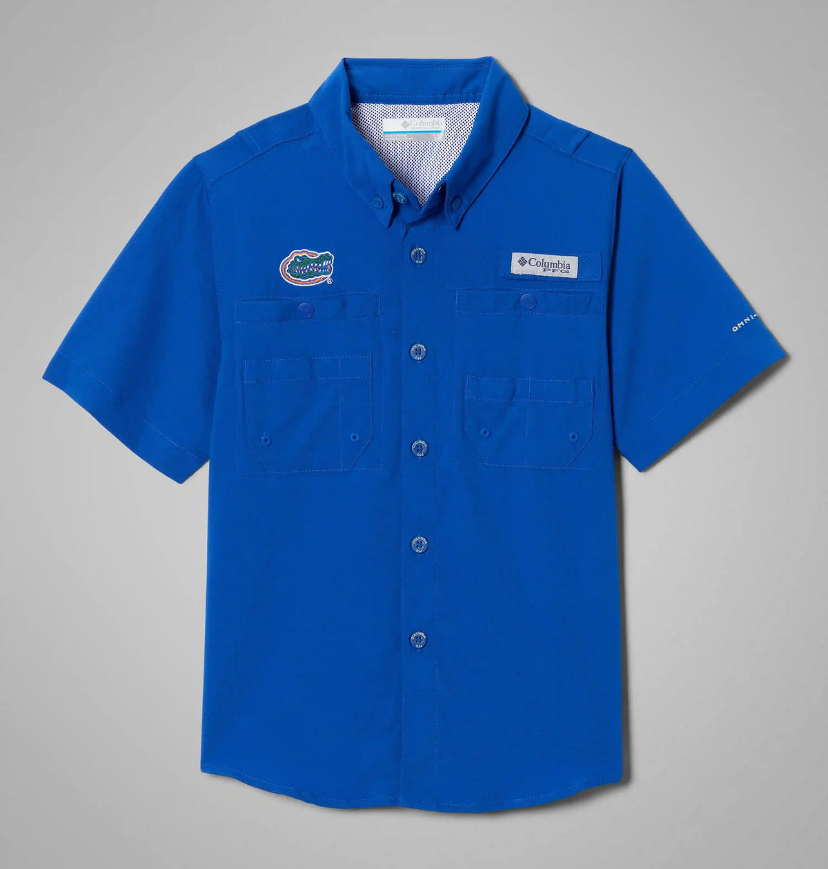 Kids' Collegiate PFG Tamiami Short Sleeve Shirt - Florida