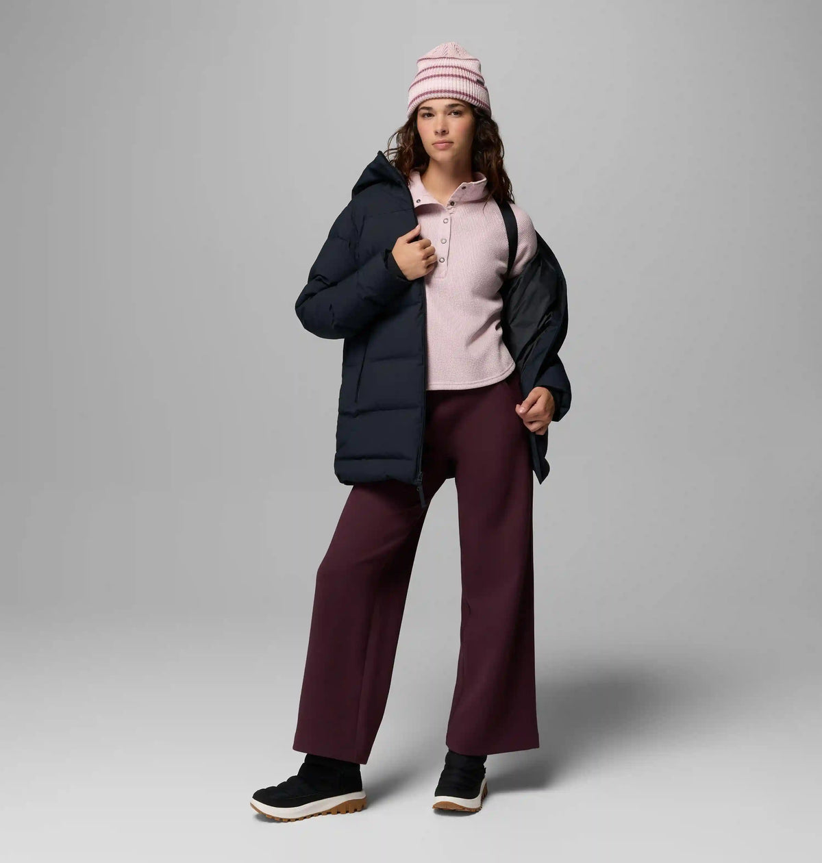 Women's Amaze Puff Heat Seal Mid Hooded Jacket