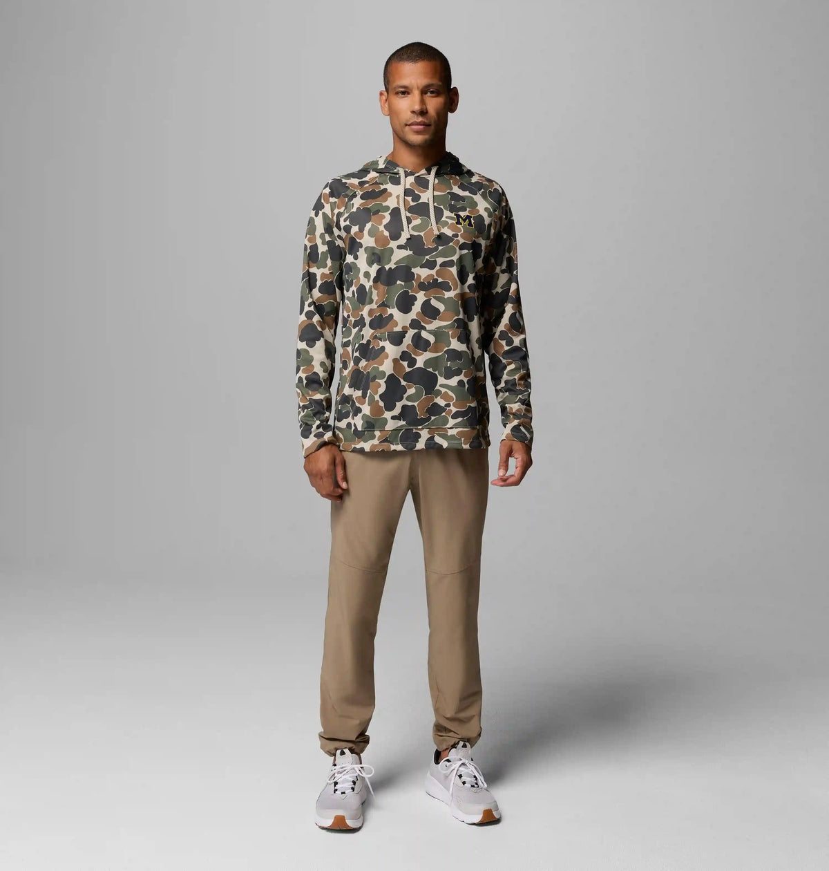 Men's Collegiate Wild Cast Camp Hoodie - Michigan