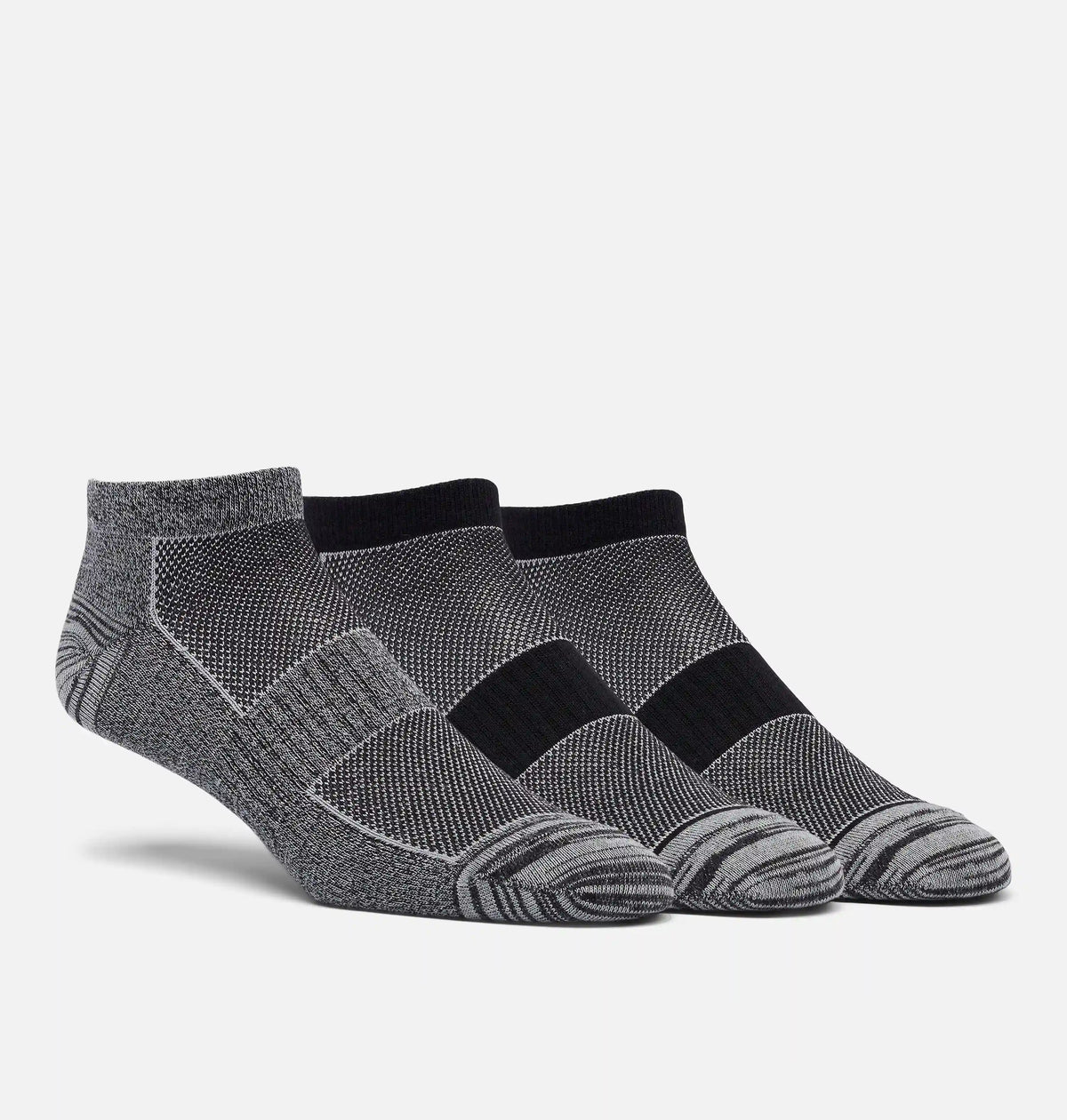 Women's Flat Knit Marled No-Show Sock