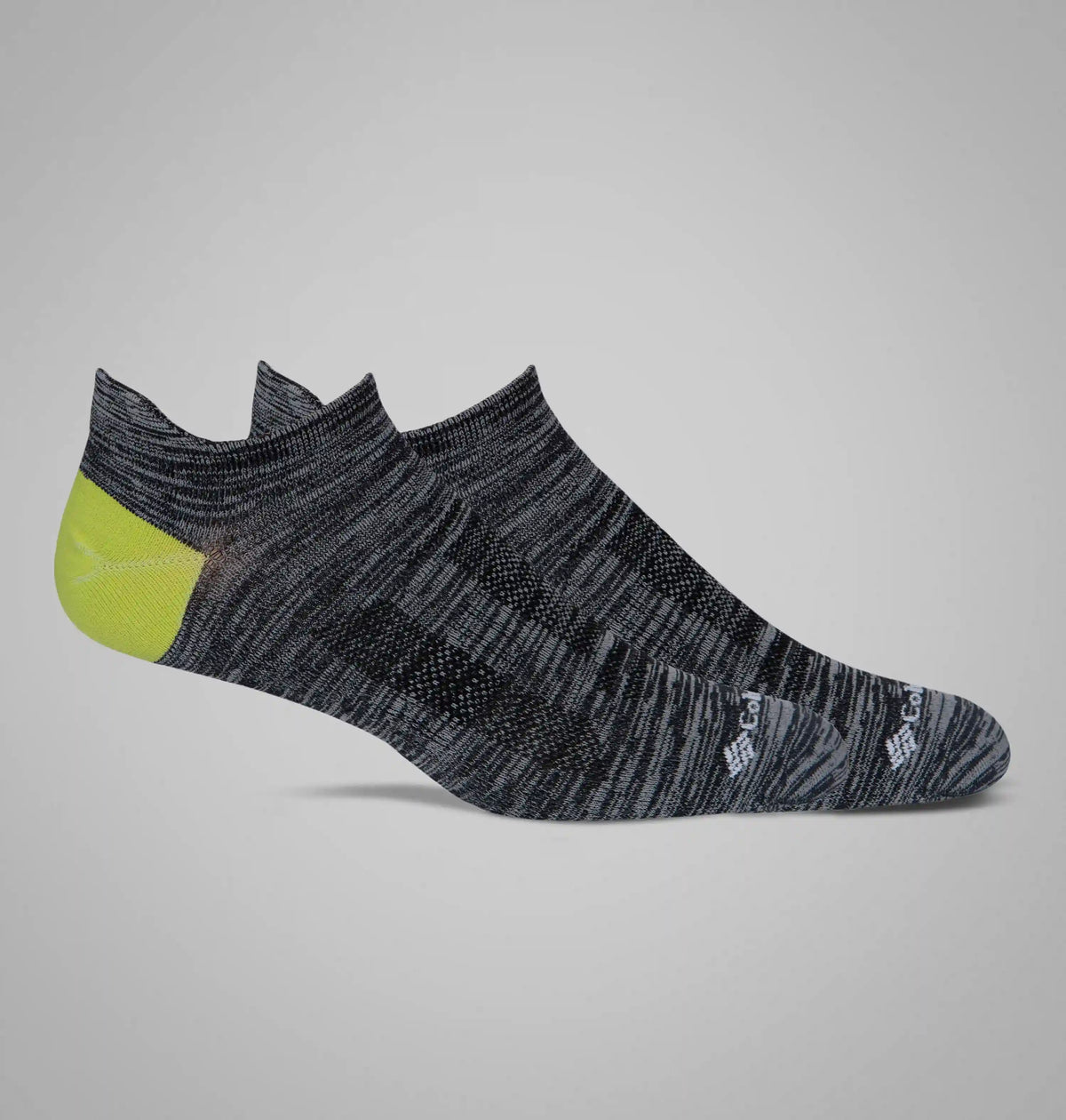 Men's Space Dye BRR No-Show Lightweight Socks - 2 Pack