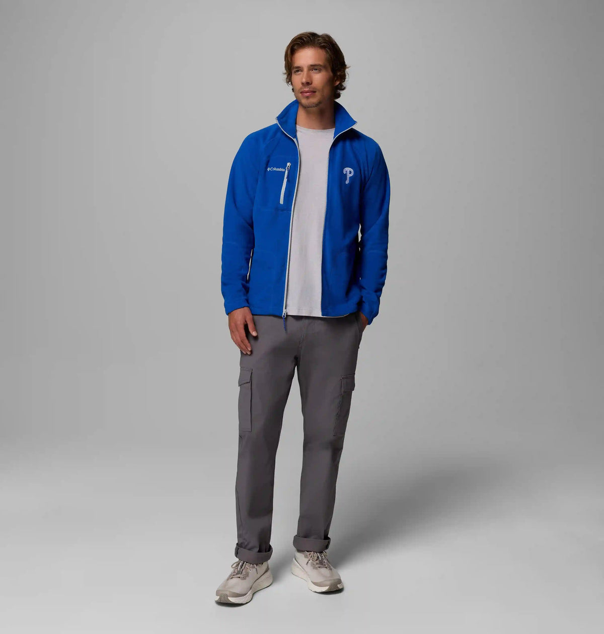 MLB Fast Trek II Full Zip Fleece - Philadelphia Phillies